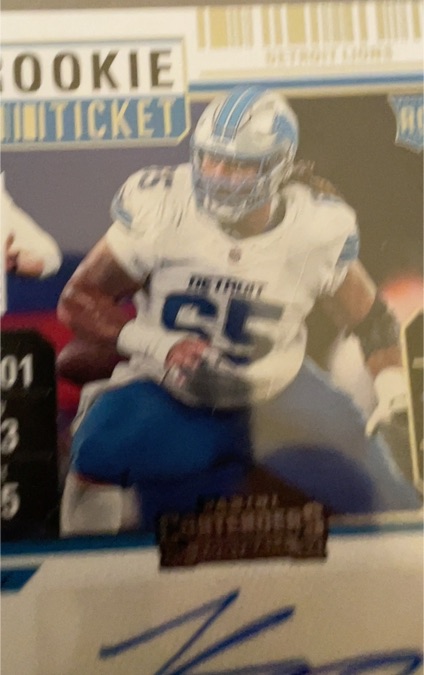 2021 Panini Rookie Ticket #RT-FR Frank Ragnow — front