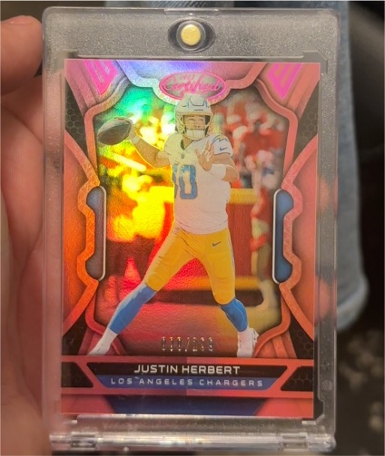 2022 Panini Certified #50 Justin Herbert — front