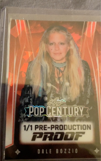 2025 Leaf Metal Pop Century #BA-DB4 Dale Bozzio — front