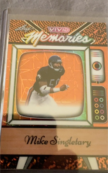 2025 Leaf Vivid Memories Mike Singletary — front