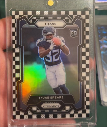 2023 Panini Prizm #396 Tyjae Spears — front