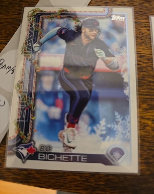 2025 Topps Holiday #H45 Bo Bichette — front