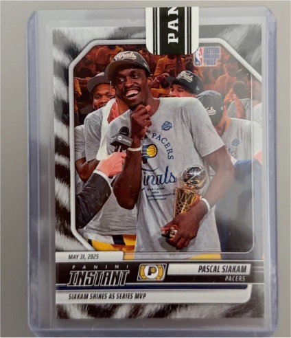 2025 Panini Instant Pascal Siakam — front