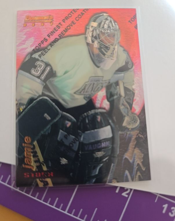 1994-95 Topps Finest Bowman's Best #7 Jamie Storr — front