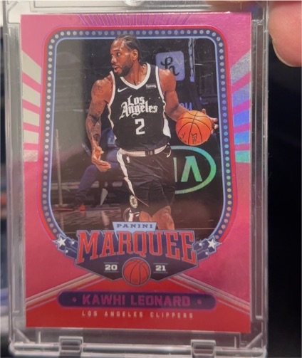 2020-21 Panini Chronicles Marquee #267 Kawhi Leonard — front