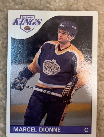1985-86 O-Pee-Chee #90 Marcel Dionne — front