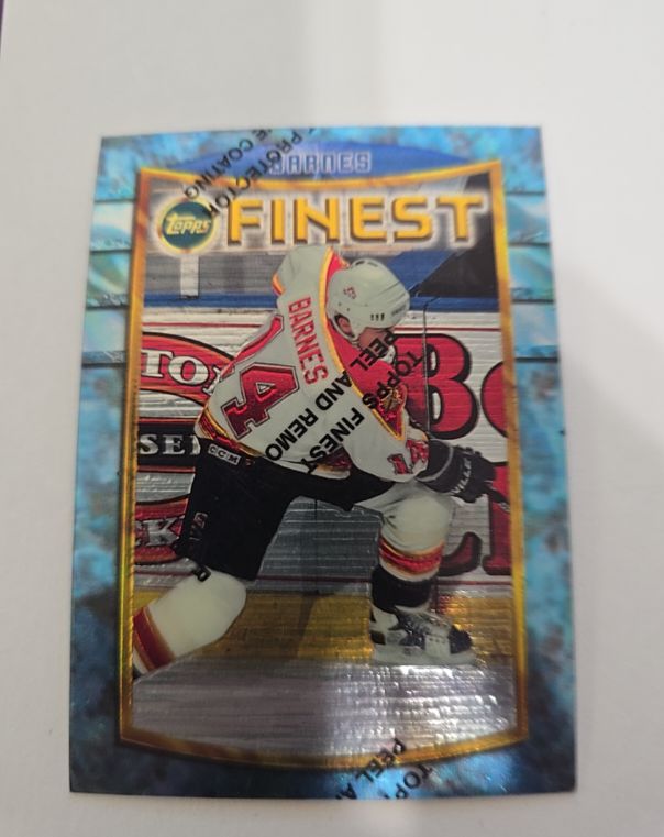 1994-95 Topps Finest #1 Craig Berube — front