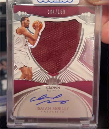 2022-23 Panini Crown Royale Silhouettes Isaiah Mobley — front