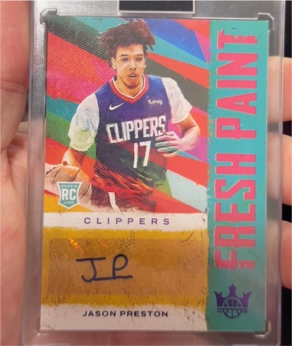 2021-22 Panini Court Kings #FP-JP Jason Preston — front