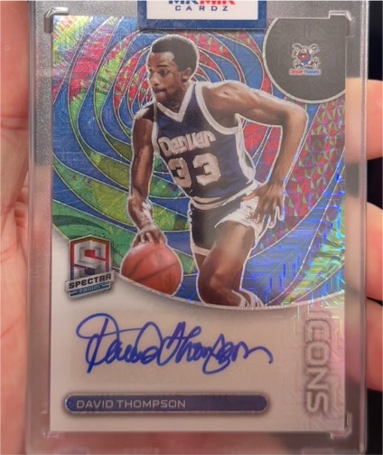 2022-23 Panini Spectra Icons #David Thompson — front