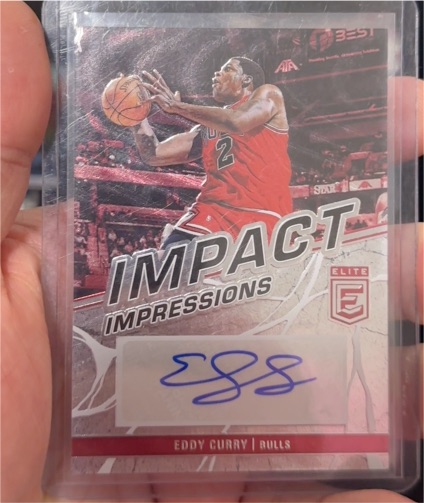 2022-23 Donruss Elite Impact Impressions #II-EDC Eddy Curry — front