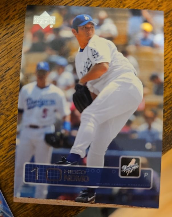 2003 Upper Deck #427 Hideo Nomo — front