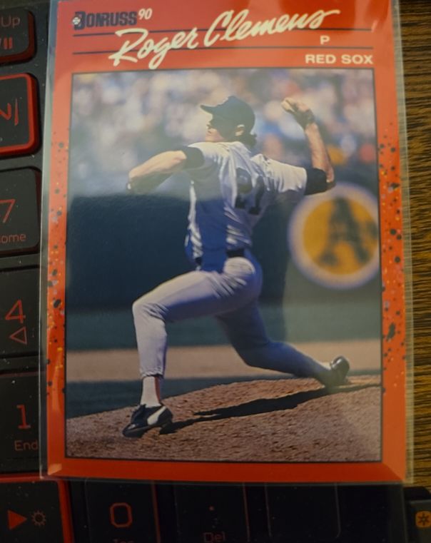 1990 Donruss #184 Roger Clemens — front