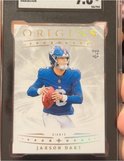 2025 Panini Origins #145 Jaxson Dart — front