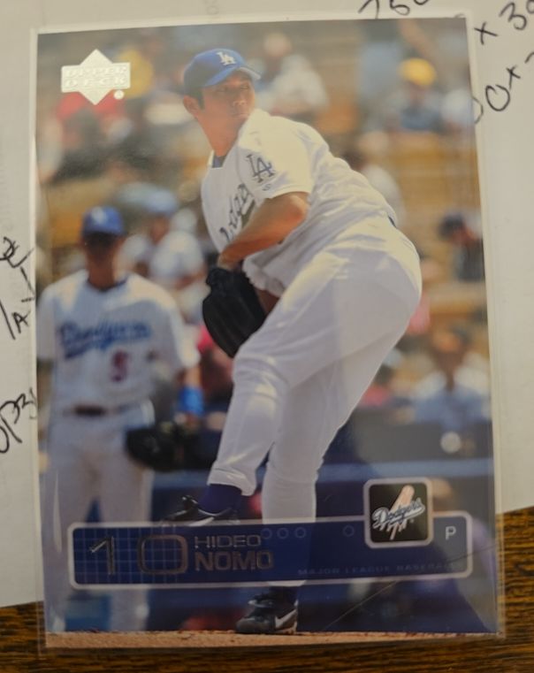 2003 Upper Deck #427 Hideo Nomo — front