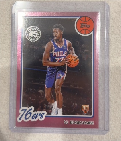 2025-26 Topps #80BK-96 VJ Edgecombe — front