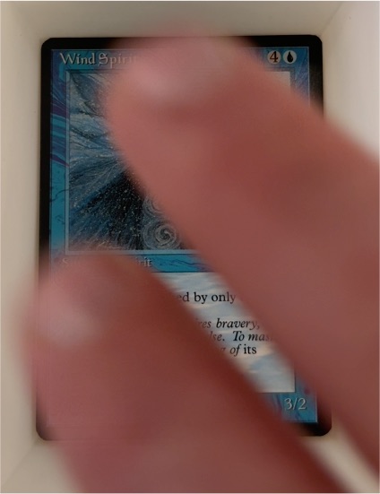 1993 Magic: The Gathering Wind Spirit — front