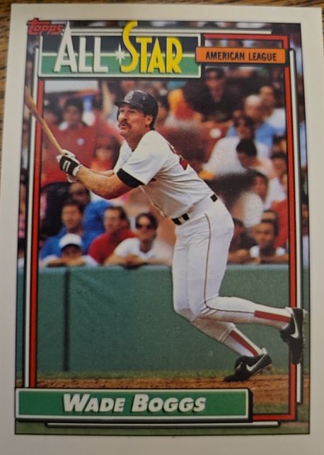 1992 Topps #399 Wade Boggs — front