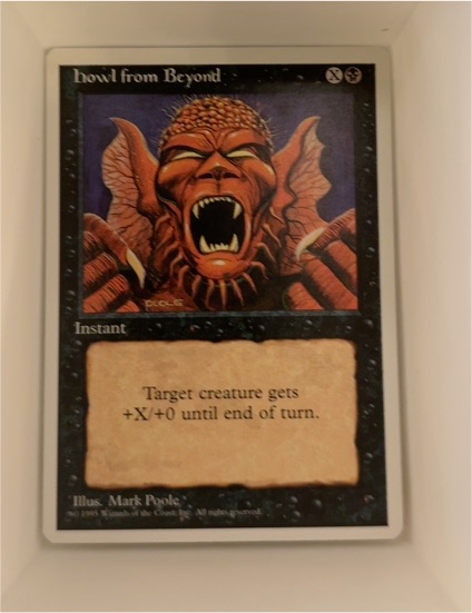 1995 Magic: The Gathering Howl from Beyond — front