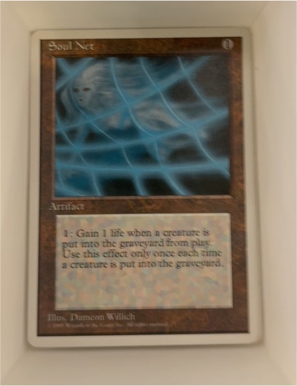 1995 Magic The Gathering 4th Edition #346 Soul Net — front
