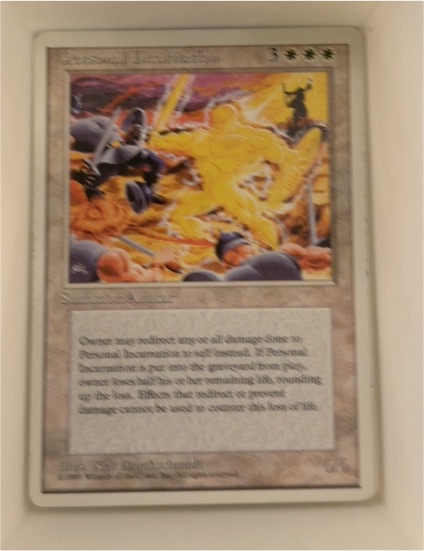 1995 Magic: The Gathering Personal Incarnation — front