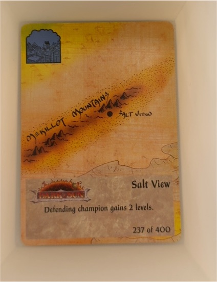 1994 Spellfire #237 Salt View — front