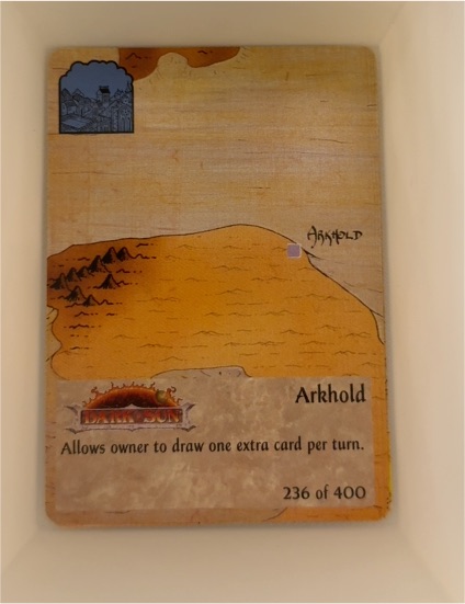 1994 Spellfire #236 Arkhold — front