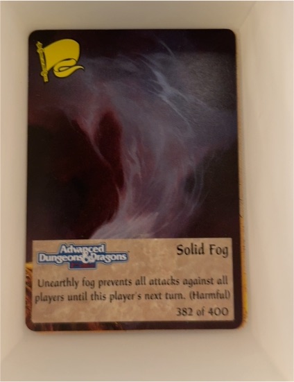 Spellfire Advanced Dungeons & Dragons #382 Solid Fog — front