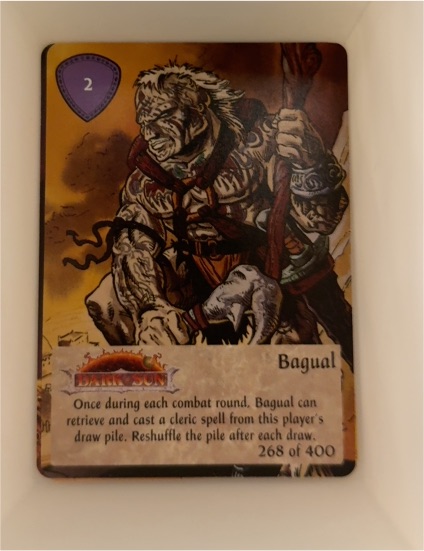 1994 TSR Spellfire #268 Bagual — front