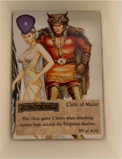 1994 Spellfire #89 Cleric of Malar — front