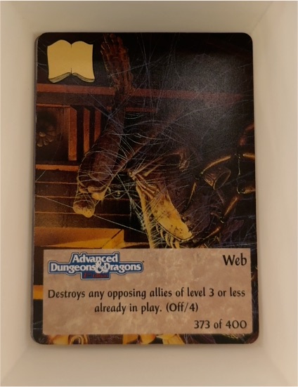 1994 Spellfire #373 Web — front