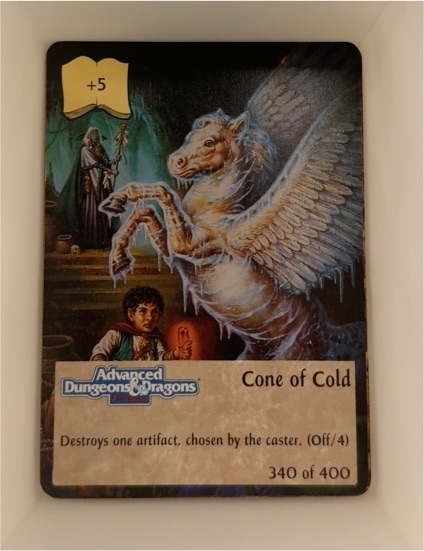 Spellfire #340 Cone of Cold — front