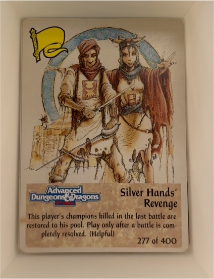 1994 Spellfire #277 Silver Hands — front