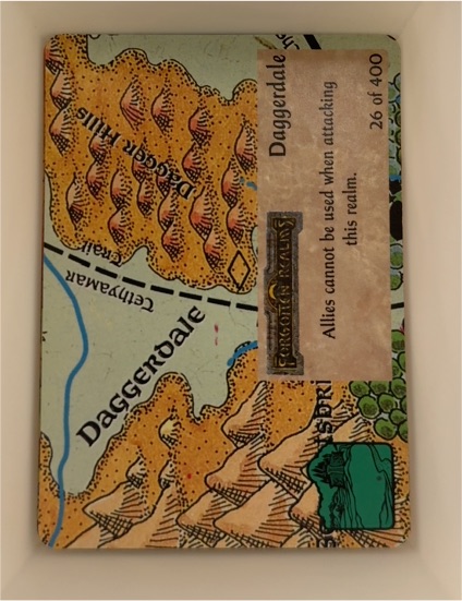 Spellfire 1st Edition #26 Daggerdale — front