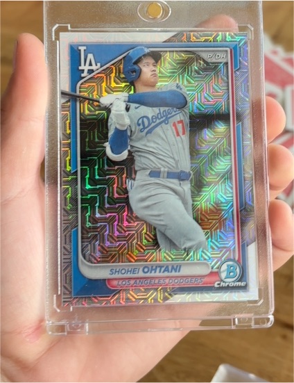 2024 Bowman Chrome #33 Shohei Ohtani — front