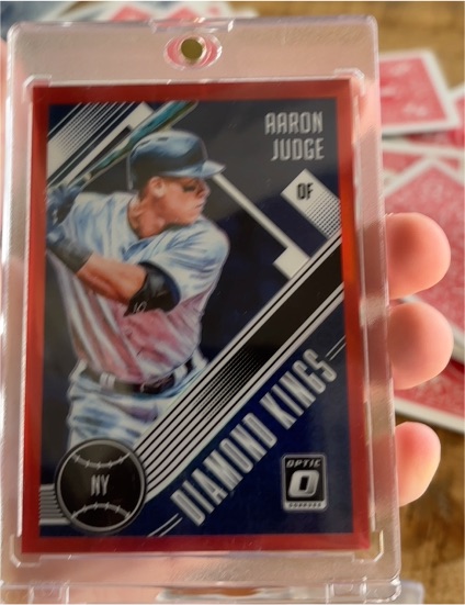 2018 Donruss Optic #19 Aaron Judge Diamond Kings — front