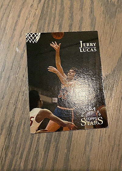 1996 Topps Stars #25 Jerry Lucas — front
