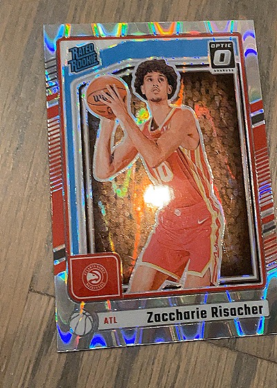 2024-25 Donruss #219 Zaccharie Risacher — front