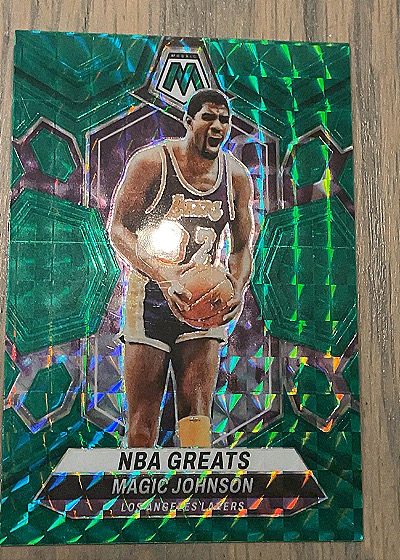 2023-24 Panini Mosaic NBA GREATS Magic Johnson — front