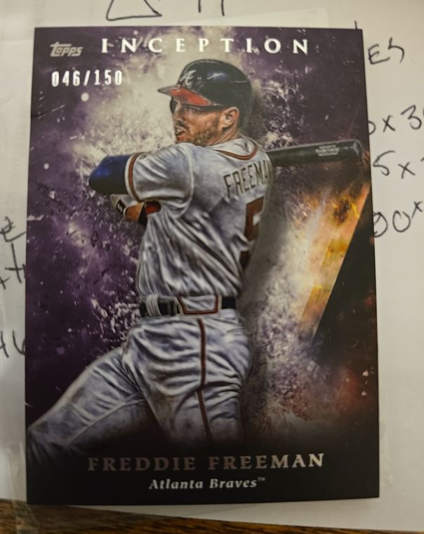 2018 Topps Inception #046 Freddie Freeman — front
