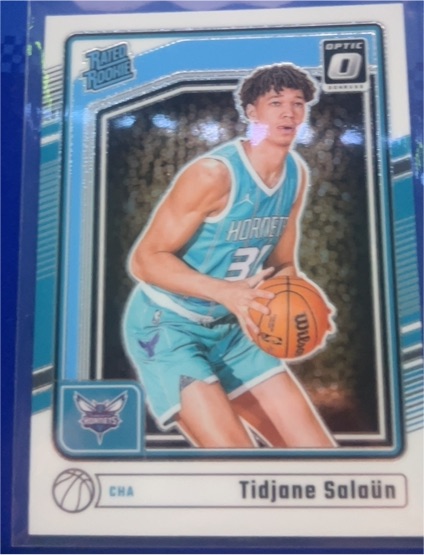 2024-25 Panini Donruss Optic #286 Tidjane Salaün — front