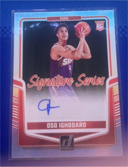 2024-25 Donruss #SS-OIS Oso Ighodaro Signature Series Rookie Autograph — front