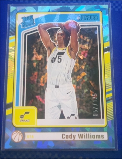 2024-25 Panini Donruss #230 Cody Williams — front
