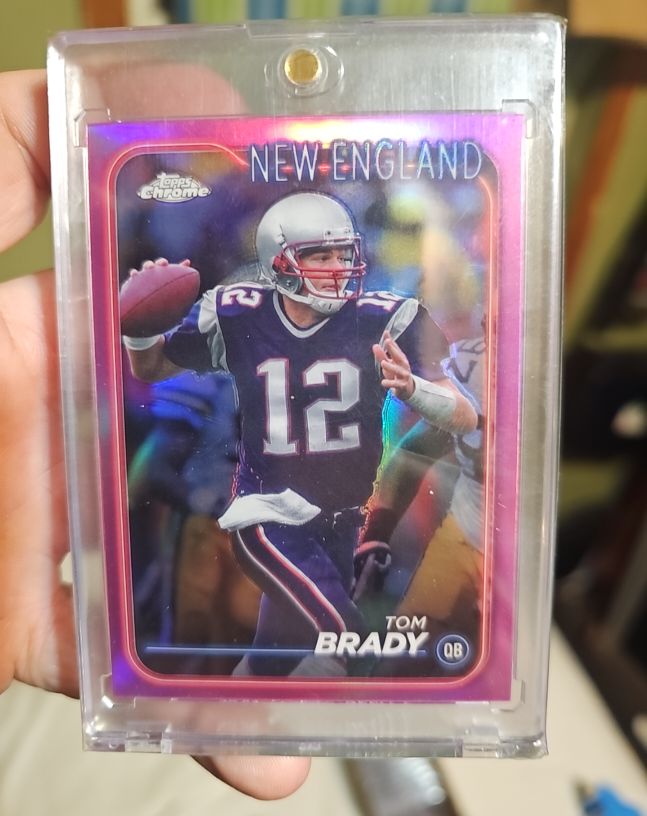 2024 Topps Chrome #120 Tom Brady — front