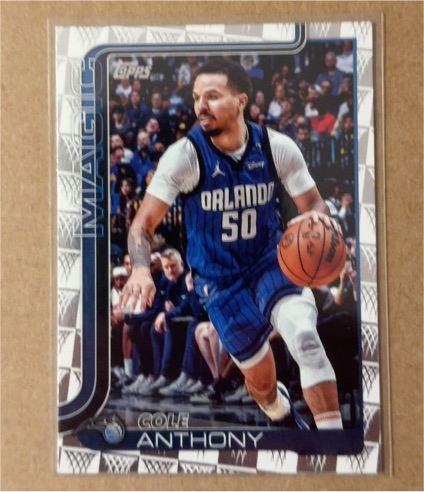 2025-26 Topps #91 Cole Anthony — front