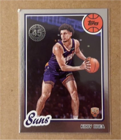 2025-26 Topps 45th Anniversary #80BK-84 Koby Brea — front