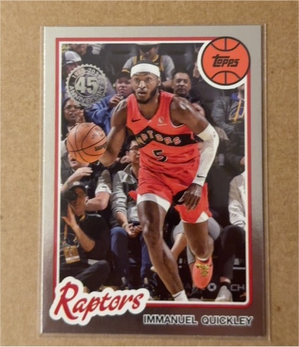 2025-26 Topps #80BK-8 Immanuel Quickley — front