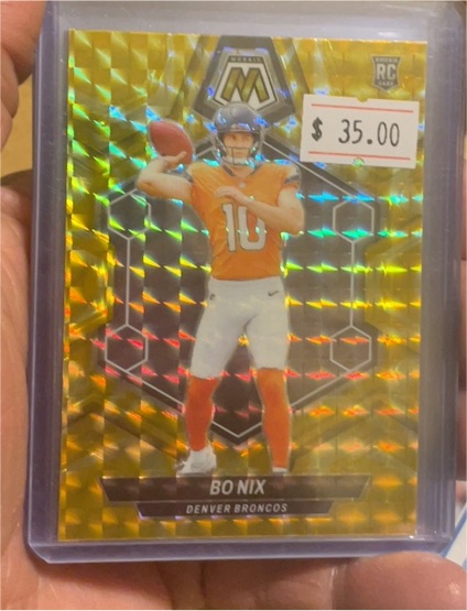 2024 Panini Mosaic #312 Bo Nix — front