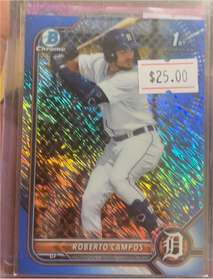 2024 Bowman Chrome #Roberto Campos — front