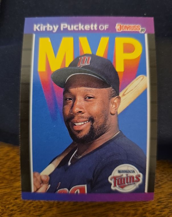 1989 Donruss #BC-1 Kirby Puckett — front